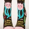 Blue Q Look Who’s Blooming Women’s Ankle Socks