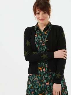 Sugarhill Brighton Kath Star Sleeve Cardigan