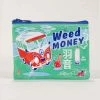 Blue Q Weed Money Coin Purse