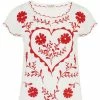 Sugarhill Brighton Mallie Embroidered Top