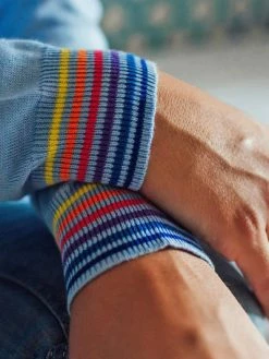 Sugarhill Brighton Rita Jumper Light Blue Sunset Double Prism