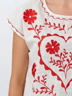 Sugarhill Brighton Mallie Embroidered Top 5 Sugarhill Brighton Mallie Embroidered Top