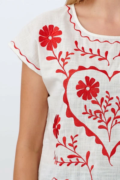 Sugarhill Brighton Mallie Embroidered Top 3 Sugarhill Brighton Mallie Embroidered Top