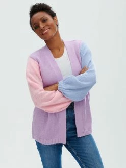 Sugarhill Brighton Yvette Colour Block Cardigan Multi