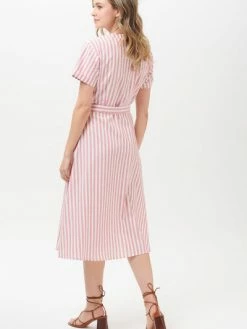 Sugarhill Brighton Evelina Deck Stripe Midi Dress