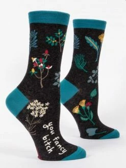 Blue Q You Fancy Bitch Womens Crew Socks