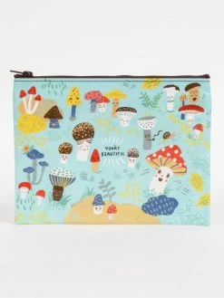 Blue Q Cute Lil’ Mushrooms, You’re Beautiful Zipper Pouch