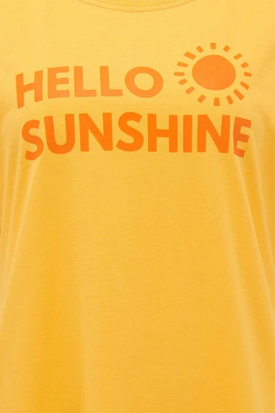 Sugarhill Brighton Maggie Hello Sunshine Tee Yellow 1 Sugarhill Brighton Maggie Hello Sunshine Tee Yellow