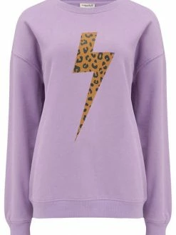 Sugarhill Brighton Noah Wild Lightning Sweatshirt Lilac