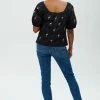 Sugarhill Brighton Gerdie Embroidered Top