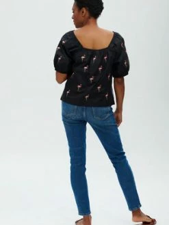 Sugarhill Brighton Gerdie Embroidered Top