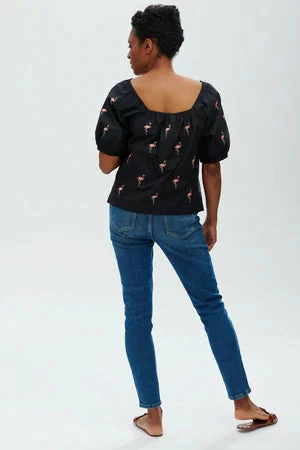 Sugarhill Brighton Gerdie Embroidered Top 1 Sugarhill Brighton Gerdie Embroidered Top