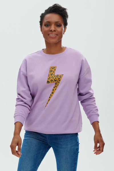 Sugarhill Brighton Noah Lightning Bolt Sweatshirt 3 Sugarhill Brighton Noah Lightning Bolt Sweatshirt