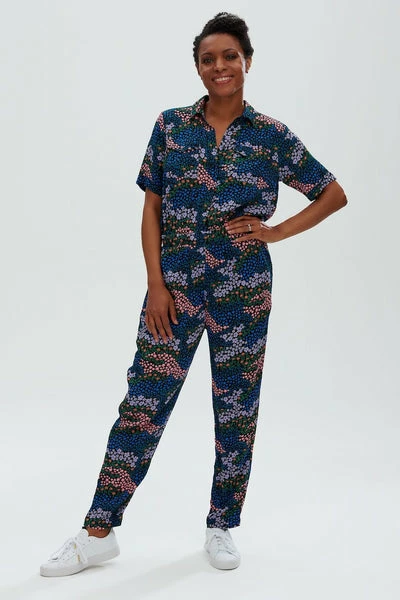 Sugarhill Brighton Zeta Floral Boilersuit Multi 5 Sugarhill Brighton Zeta Floral Boilersuit Multi