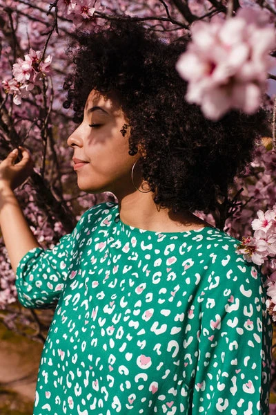 Sugarhill Brighton : Lexi Top - Green, Leopard Love Hearts 3 Sugarhill Brighton : Lexi Top - Green, Leopard Love Hearts