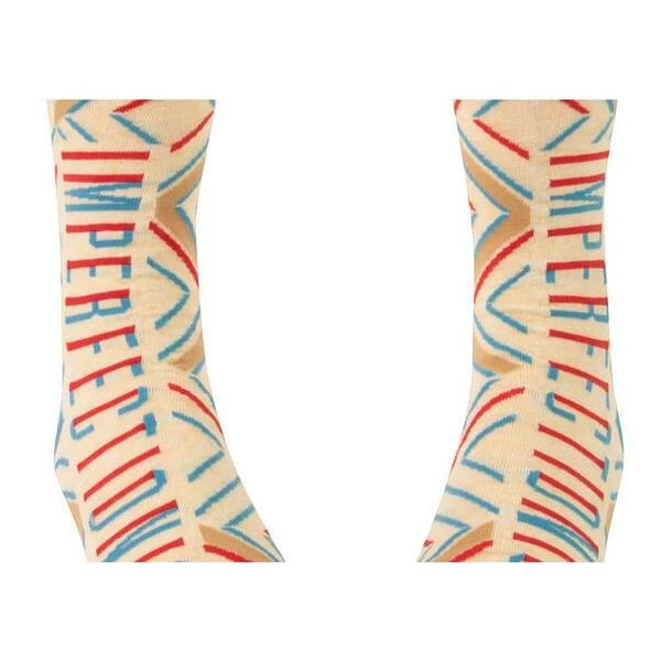 Blue Q Imperfectionist Men's Crew Socks 1 Blue Q Imperfectionist Men's Crew Socks