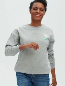 Sugarhill Brighton Noah Sweatshirt Green Is Groovy Grey Marl 11 Sugarhill Brighton Noah Sweatshirt Green Is Groovy Grey Marl
