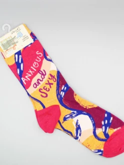 Blue Q Anxious And Sexy Women's Socks