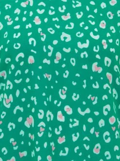 Sugarhill Brighton Lexi Green Leopard Love Blouse