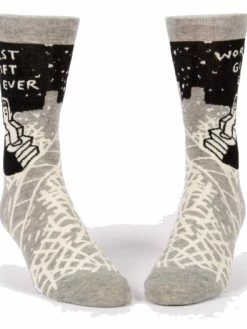 Blue Q Worst Gift Ever Men's Socks