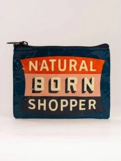 Blue Q Natural Born Shopper Coin Purse By