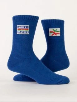 Blue Q Multitask Master Tag Socks
