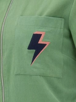 Sugarhill Brighton Billy Boilersuit - Green, Lightning Pocket Adult