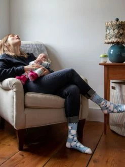 Blue Q In Loving Memory Of Sleep Women's Crew Socks