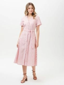 Sugarhill Brighton Evelina Deck Stripe Midi Dress