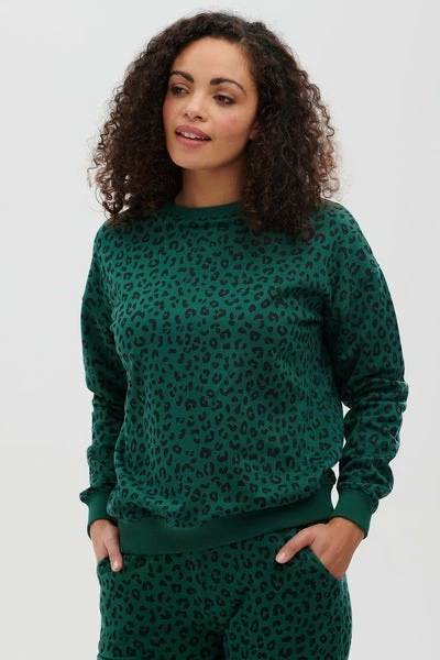 Sugarhill Brighton Noah Leopard Sweatshirt 2 Sugarhill Brighton Noah Leopard Sweatshirt