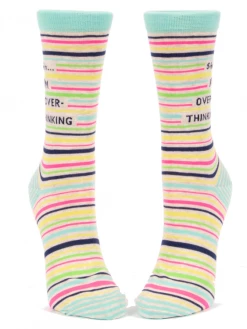 Blue Q Shhh... I'm Overthinking Women's Socks