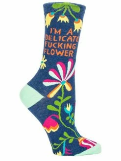 Blue Q Delicate Flower Women’s Socks