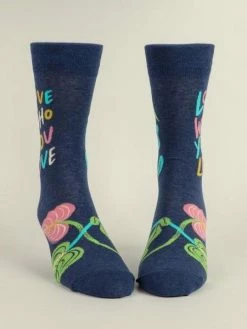 Blue Q Love Who You Love Mens Socks
