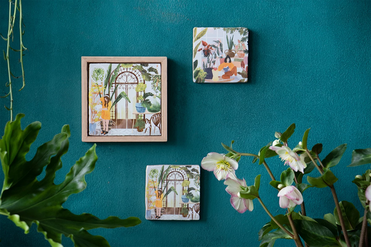 STORYTILES My Greenery Tile 2 STORYTILES My Greenery Tile