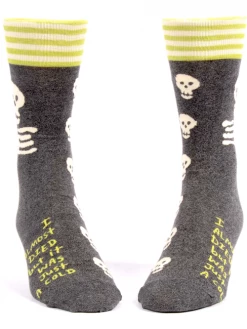 Blue Q I Almost Died Men's Socks