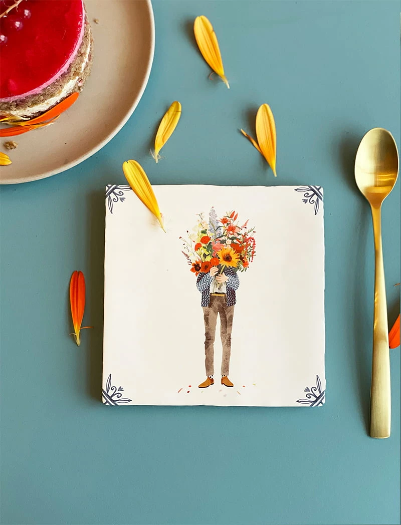 STORYTILES All You Need Is Flowers Tile 2 STORYTILES All You Need Is Flowers Tile
