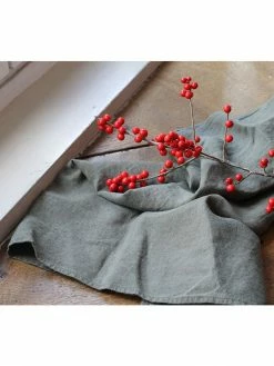 Linge Particulier Khaki Linen Dishtowel