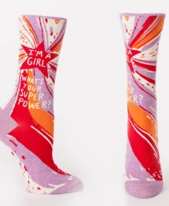 Blue Q I’m A Girl Women’s Socks