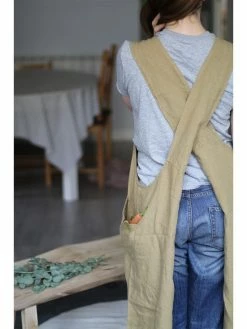 Linge Particulier Curry Linen Japanese Apron