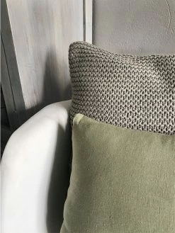 Linge Particulier Fenouil Linen 30 x 40 cm Cushion Cover