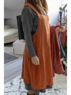 Linge Particulier Sienne Linen Japanese Apron