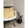 Linge Particulier Large Yellow Stripes Linen 30 x 40 cm Cushion