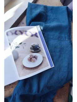 Linge Particulier Duck Blue Linen Classic Apron