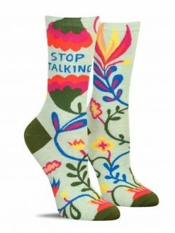 Blue Q Stop Talking Women's Socks