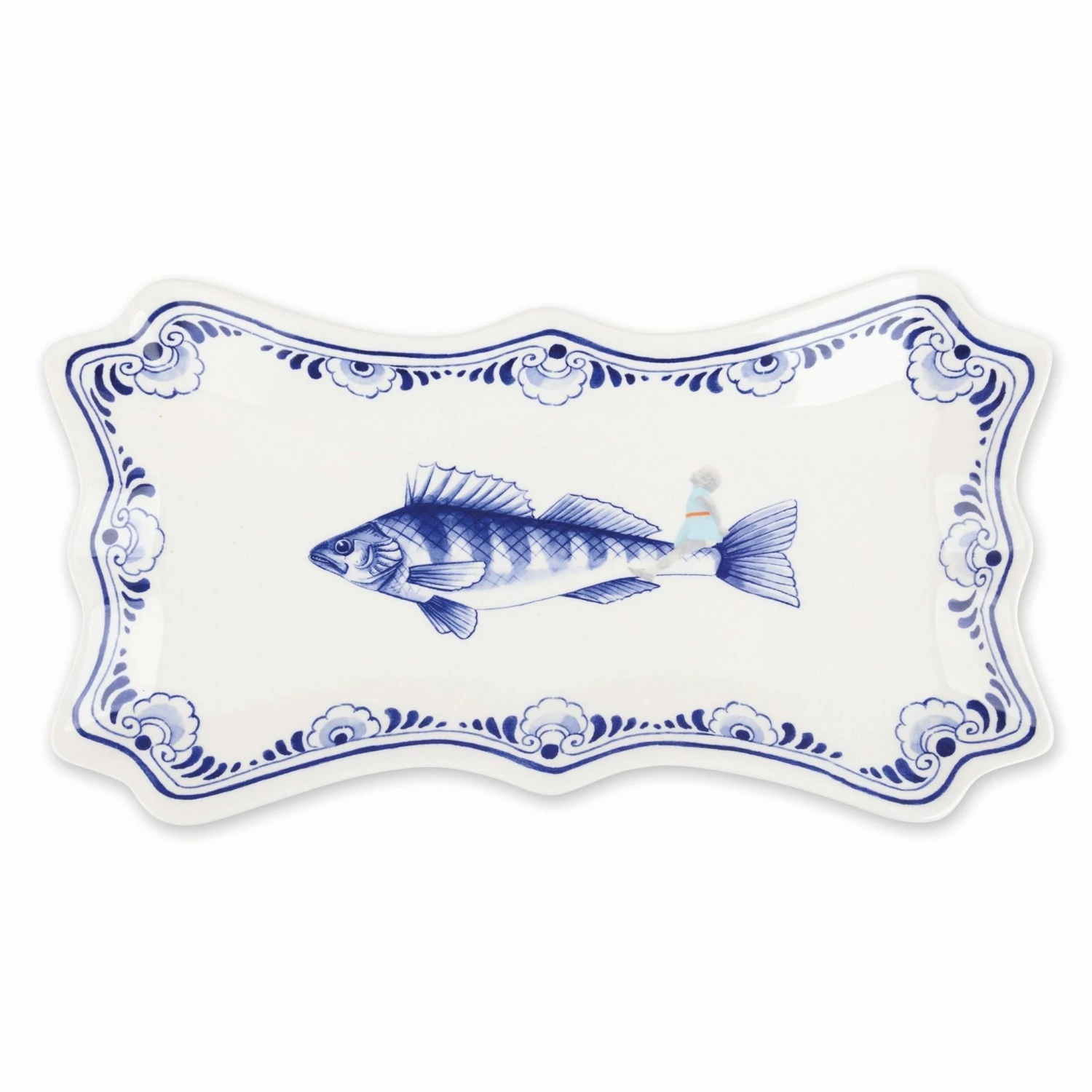 STORYTILES The Free Rider Fish Plate 1 STORYTILES The Free Rider Fish Plate