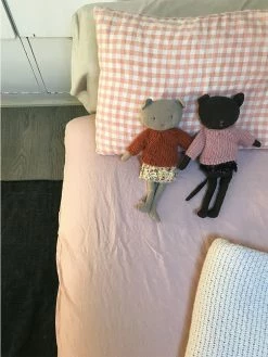 Linge Particulier 60 x 120cm Nude Baby Fitted Sheet