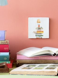 STORYTILES Bookworm Ceramic Tile