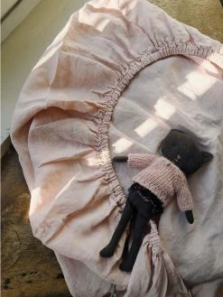 Linge Particulier 60 x 120cm Nude Baby Fitted Sheet