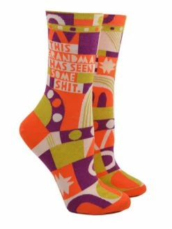 Blue Q This Grandma Has Seen Some Shit Women's Socks