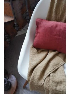 Linge Particulier Brique Linen Cushion Cover 30 x 40 cm